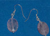 Amethyst faceted ovals on sterling silver shepherd hooks