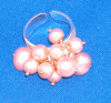 June Adjustable Birthstone ring (Pearl)